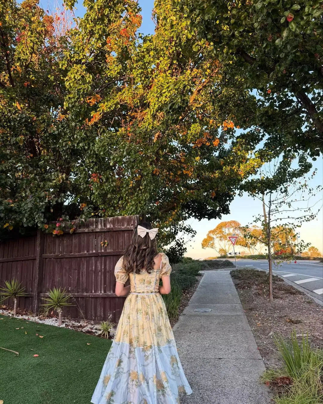 Flora Vintage Maxi Dress