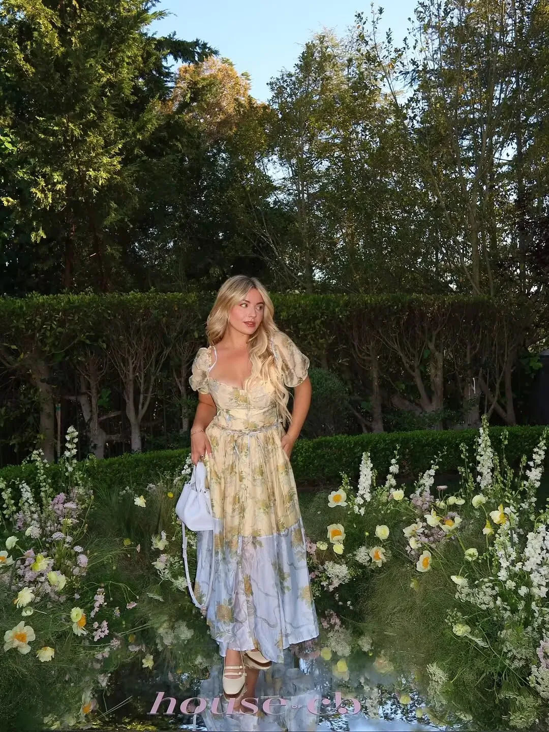 Flora Vintage Maxi Dress