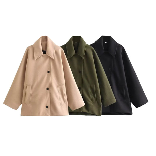 Vienna Wool-Blend Coat
