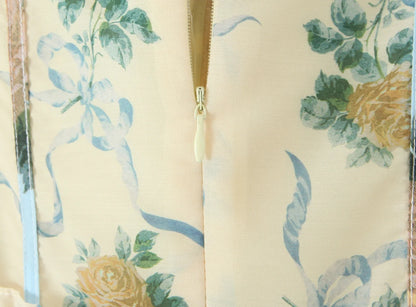 Flora Vintage Maxi Dress