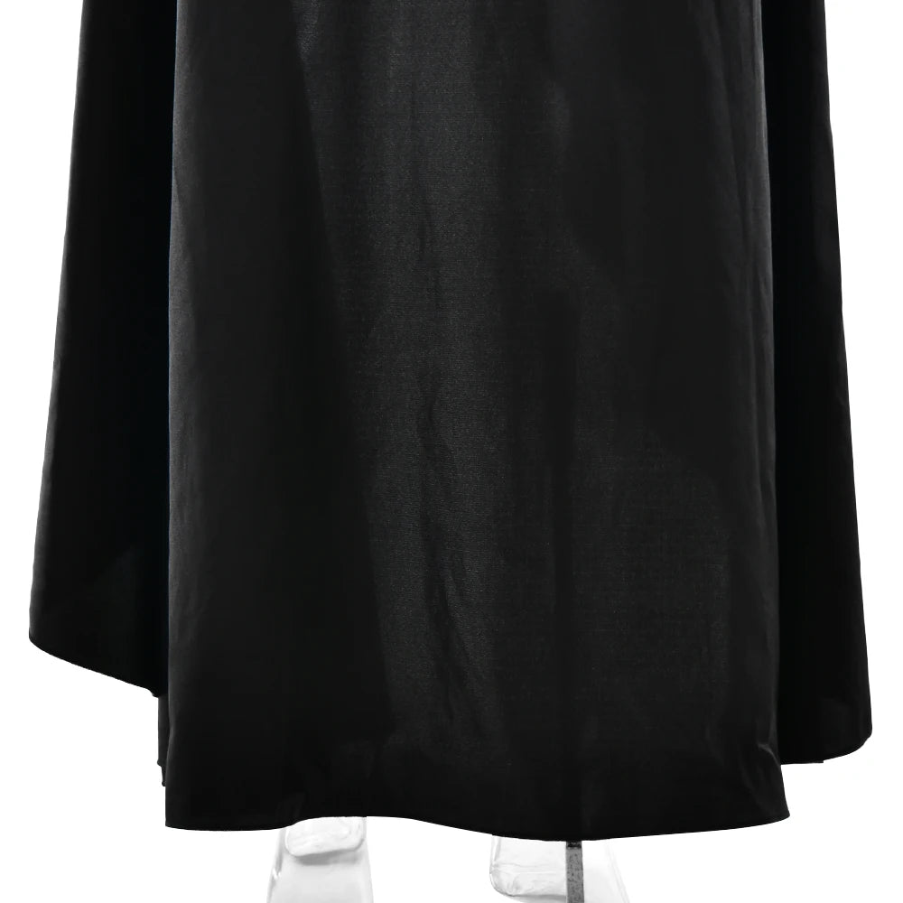Garnet High-Slit Gown