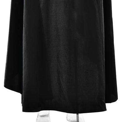 Garnet High-Slit Gown