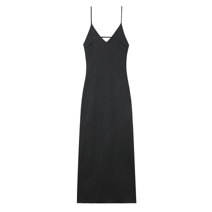 Luna Satin Slip Dress