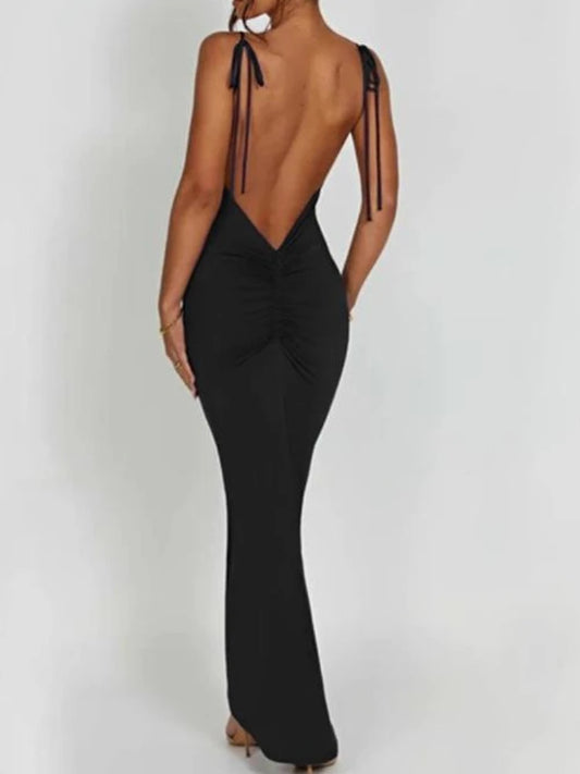 Eclipse Satin Elegance Gown