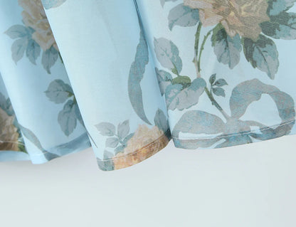 Flora Vintage Maxi Dress