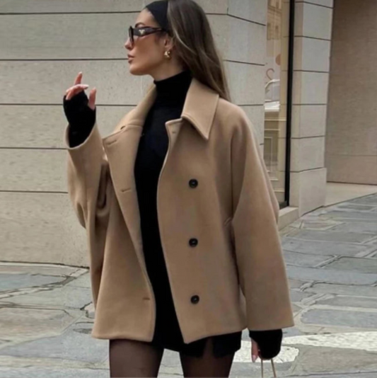 Vienna Wool-Blend Coat