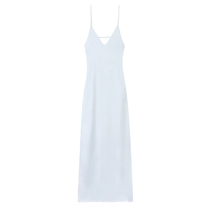 Luna Satin Slip Dress