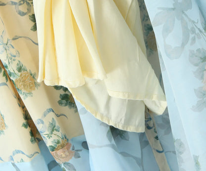 Flora Vintage Maxi Dress