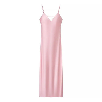 Luna Satin Slip Dress