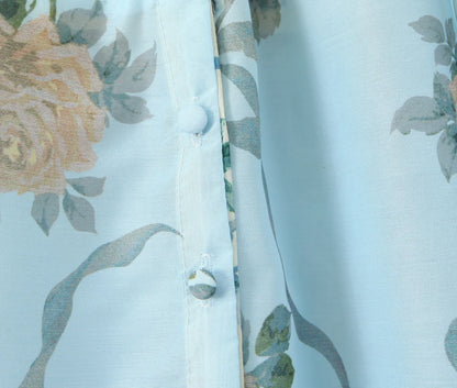 Flora Vintage Maxi Dress